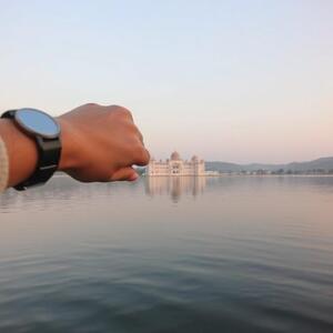 Udaipur lakeside wristshot