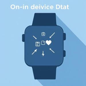 On-device data concept visualization