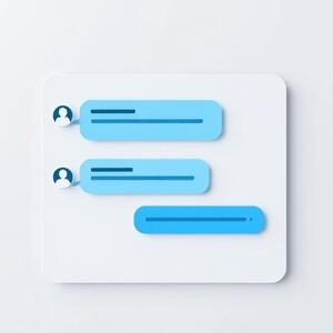 Chat interface concept for customer support